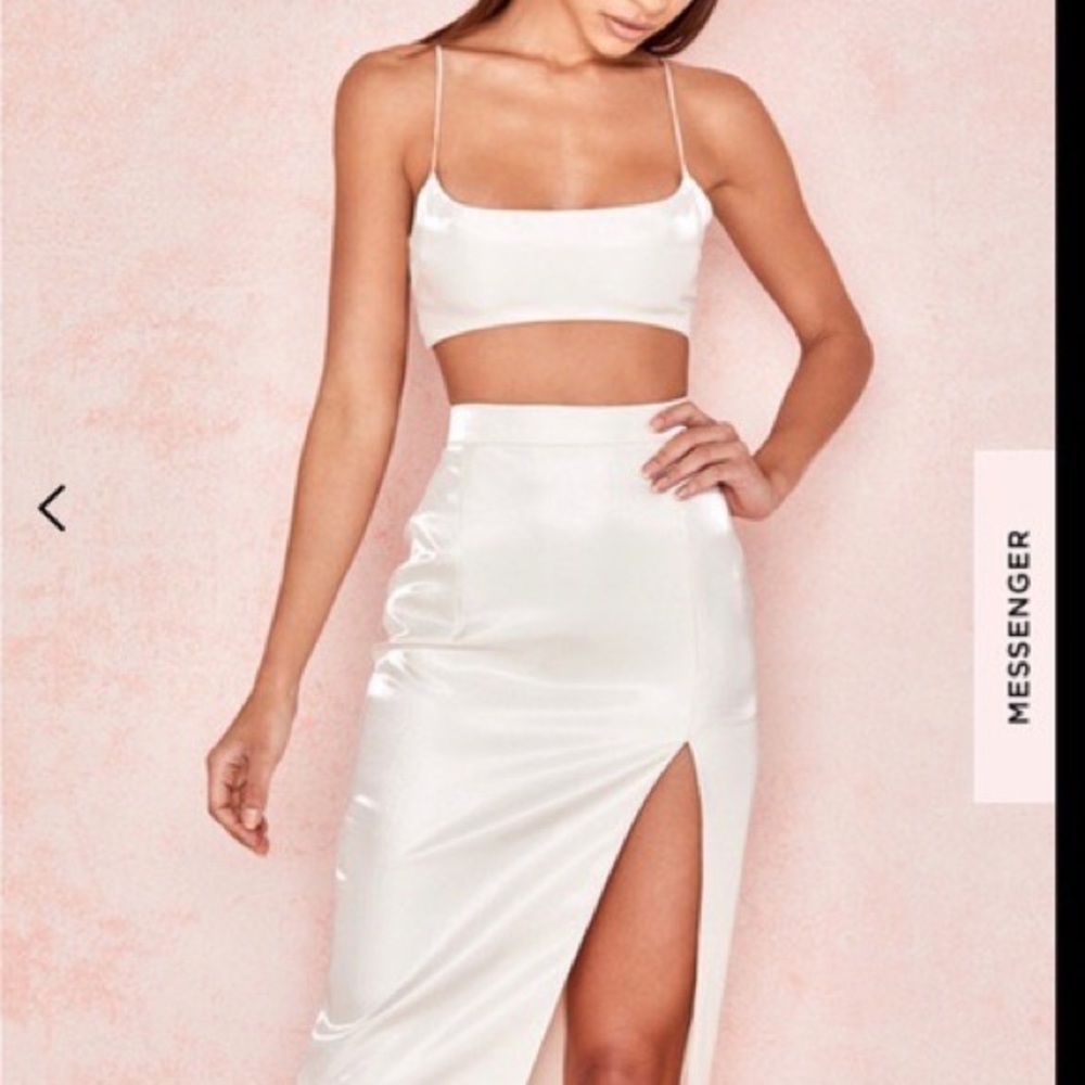 House of CB bridal or just going out midi skirt and top